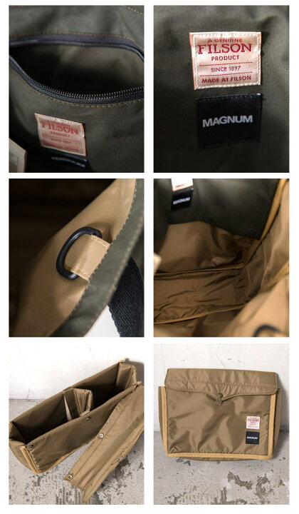 楽天市場】MADE IN USA【FILSON×MAGNUM】フィルソン×マグナムMCCURRY 