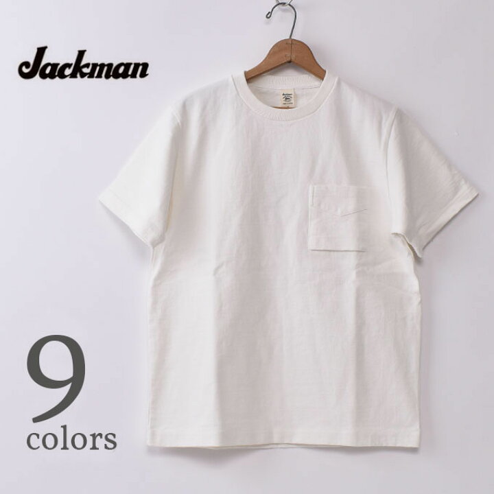楽天市場】Jackman / Dotsume Pocket T-Shirt (JM5445) ジャックマン 