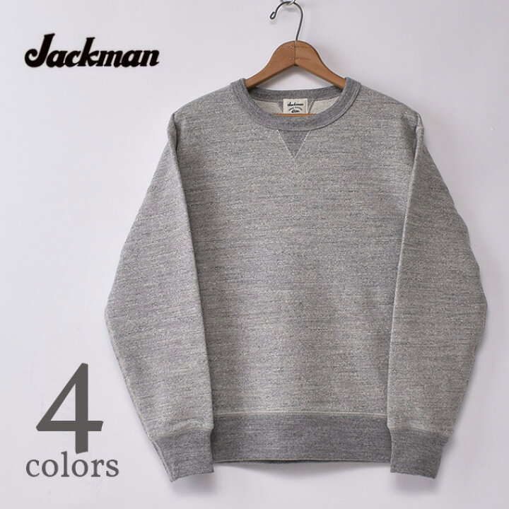 楽天市場】Jackman / JM7292 GG Sweat Crewneckジャックマン / GG 