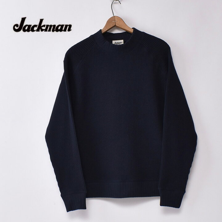 楽天市場】Jackman / JM7200 WAFFLE MIDNECKジャックマン / ワッフル 
