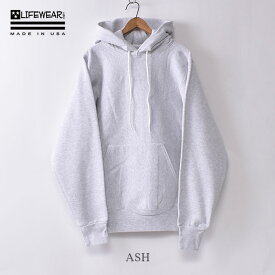 【LIFE WEAR】ライフウェア9521 HEAVY WEIGHT HOODED SWEATSHIRTSヘビーウェイトフードスウェットシャツ パーカー フーディ全2色