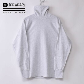 LIFE WEAR / TURTLE NECK LONG SLEEVE T-SHIRTライフウェア / タートルネック ロングスリーブ Tシャツ 全5色[ネコポス対応]