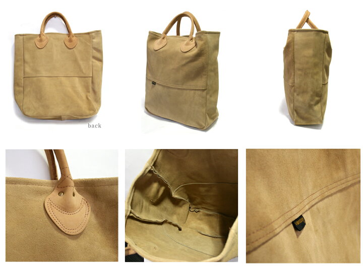 楽天市場】【VANSON】バンソンCOWHIDE SUEDE TOTEBAGカウハイド 