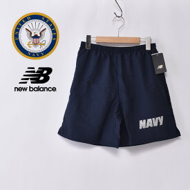 デッドストック アメリカ軍US. NAVY PT Shorts by New Balanceアメリカ海軍フィジカルトレーニングショーツ ニューバランス社製NAVY ネイビー[ネコポス対応]
