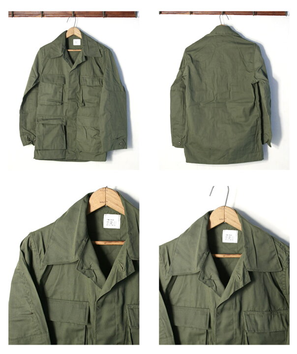 楽天市場】1981年製 デッドストックUS ARMY アメリカ軍BDU JACKET 
