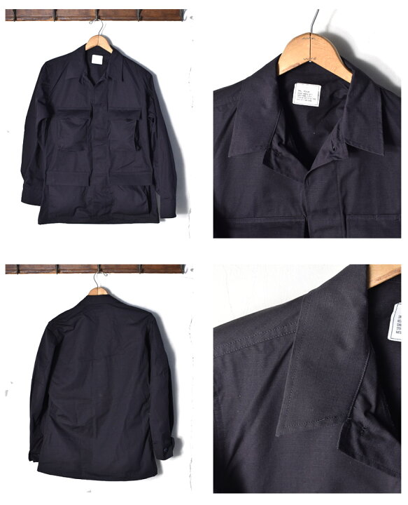 楽天市場】1997年製 デッドストック米軍 アメリカ軍BDU JACKET BLACK 