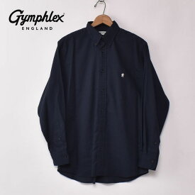 Gymphlex / BD SHIRTS LINEN POLYESTER CLOTH（#GY-B0196 LIP）ジムフレックス / ボタンダウンシャツ リネンポリエステルクロス 全2色《S-50》