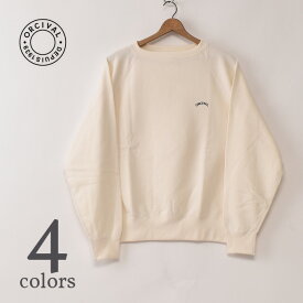 ORCIVAL / Men's Light French Terry Boat Neck Sweat (#OR-C0430 MAZ) オーシバル / メンズ ボートネックプルオーバー スウェットトレーナー 全4色z10x