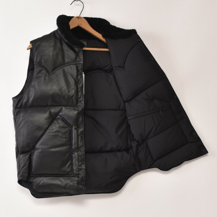 楽天市場】Rocky Mountain Featherbed / Leather Christy Vest / BLACK 