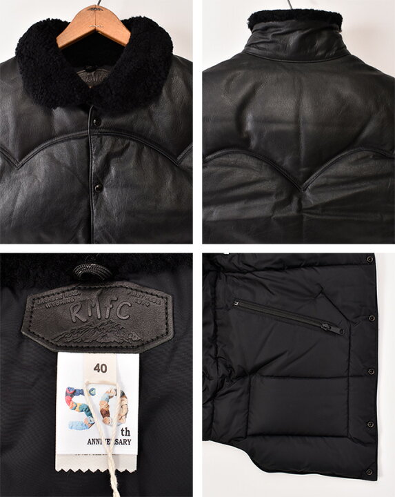 楽天市場】Rocky Mountain Featherbed / Leather Christy Vest / BLACK 