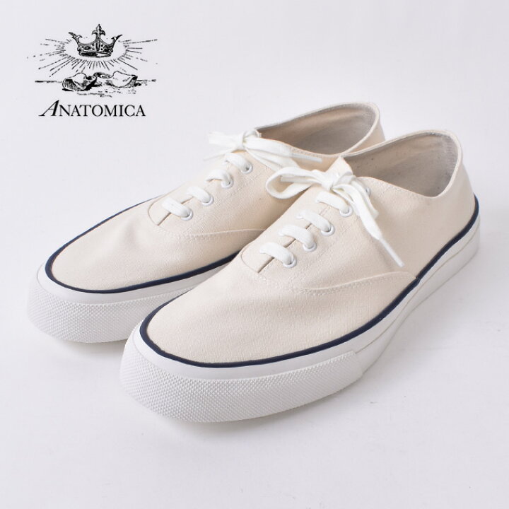 楽天市場】ANATOMICA / WAKOUWA / CANVAS OX LOW WHITE SOLE / OFF  