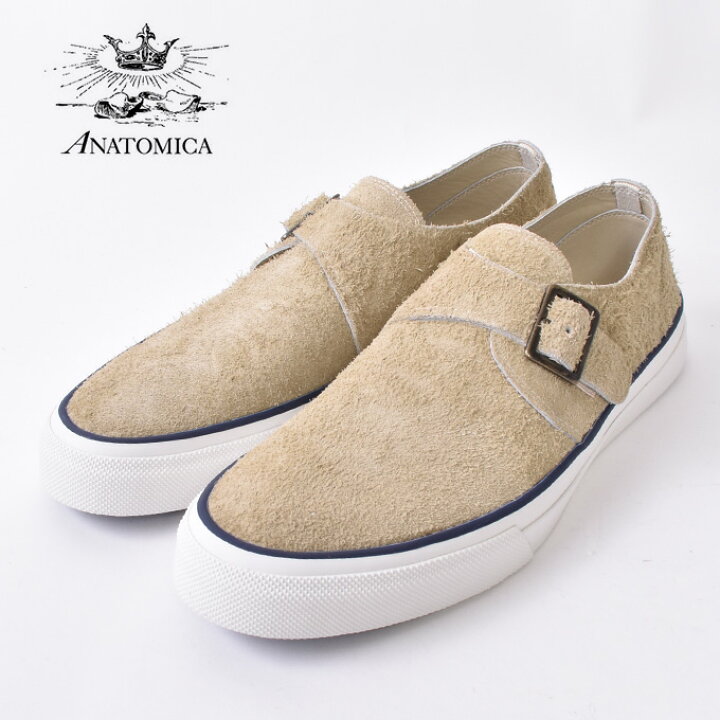 楽天市場】☆40％OFF SALE！ANATOMICA / WAKOUWA / SUEDE MONK LOW 