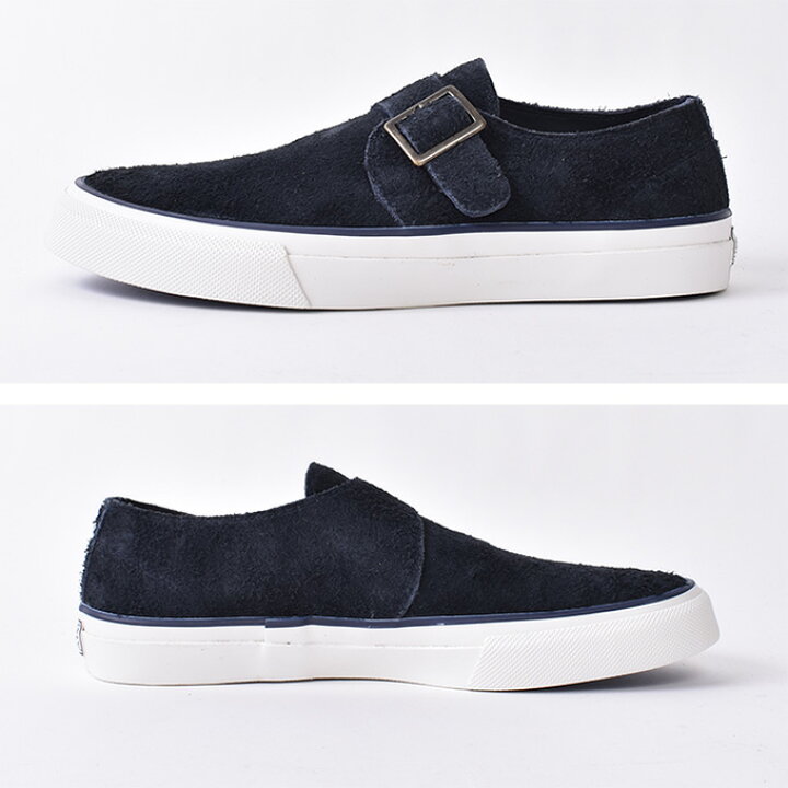 楽天市場】ANATOMICA / WAKOUWA / SUEDE MONK LOW UNLINED / NAVY