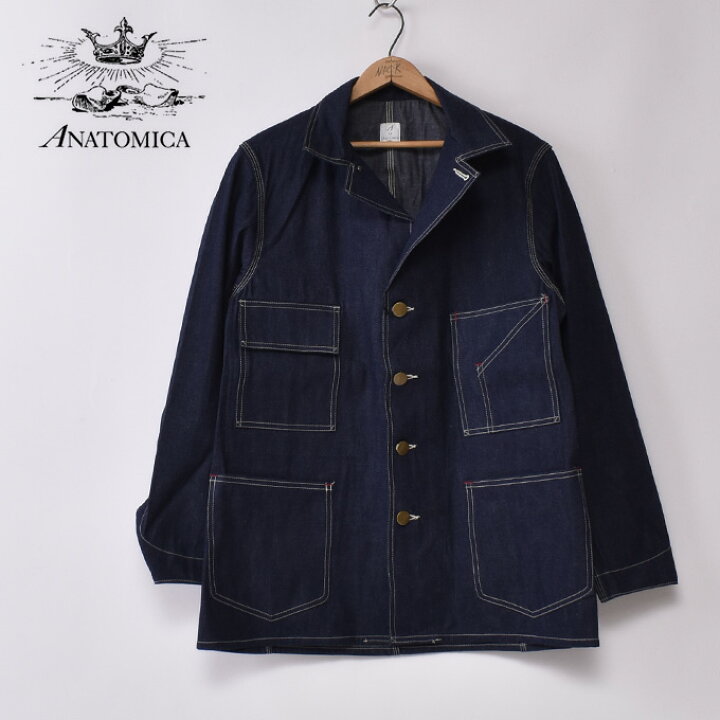楽天市場】ANATOMICA / COVERALL DUNGAREE / INDIGO / NON WASH  