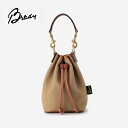 Brady / ELY / KHAKIブレディ / エリー 巾着型バッグ / カーキz10x