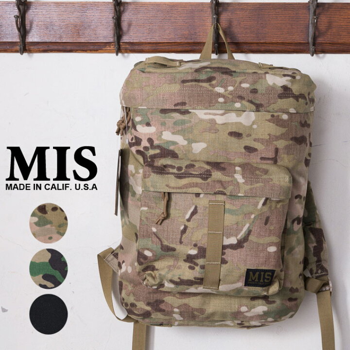 楽天市場】MADE IN USA【MIS】エムアイエスBACK PACK バックパック全3 