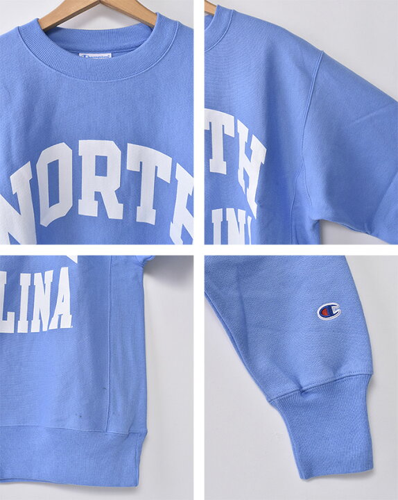 楽天市場】【Champion】チャンピオンUS企画 North Carolina University 