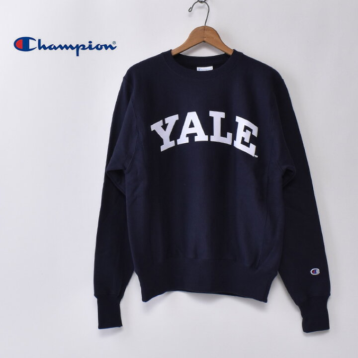 楽天市場】【Champion】チャンピオンUS企画 YALE UNIV Reverse Weave  