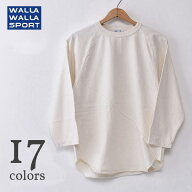 ★20％OFF SALE！WALLA WALLA SPORT / 3/4 BASEBALL TEEワラワラスポーツ / 3/4 ベースボールTシャツ 日…