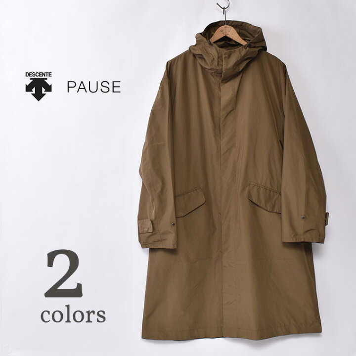 楽天市場】【DESCENTE PAUSE】デサント ポーズHOODED OVER COAT  