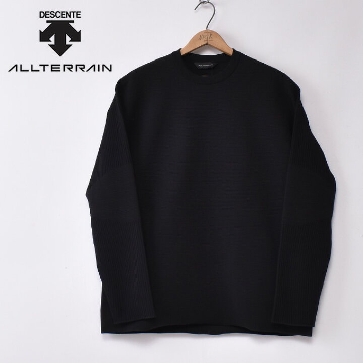 楽天市場】DESCENTE ALLTERRAIN / FUSIONKNIT CREWNECK (DU4FSWA5M 