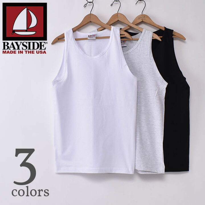 楽天市場】BAY SIDE / HEAVYWEIGHT 6.1oz TANK TOPベイサイド 