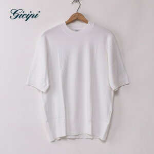 GICIPI / 2510P ARAGOSTA CREW NECK KNITSEW�W�`�s / �A���S�[�X�^ ���� �N���[�l�b�N �j�b�g�\�[ T�V���c �S3�F[�l�R�|�X�Ή�]�sS-30�t