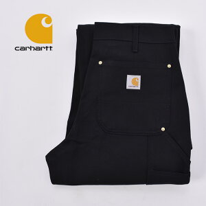 CARHARTT / B01 DOUBLE-FRONT WORK DUNGAREE / BLACK�J�[�n�[�g / �_�u����[ �y�C���^�[�p���c / �u���b�N