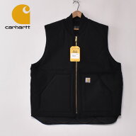 CARHARTT / V01 DUCK VEST / BLACKカーハート / ダックベスト / ブラック
