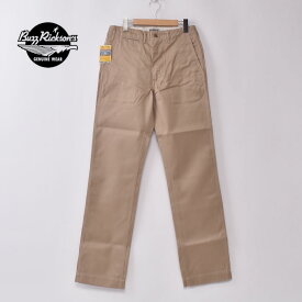 【BUZZRICKSON'S】バズリクソンズORIGINAL SPEC. CHINOS（BR40025A 01BEG）オリジナルスペックチノ チノパンBEIGE ベージュ