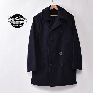 BUZZRICKSON'S / Lot No. BR14146 / PEA-COAT gLONG MODEL WOOL LINING NAVAL CLOTHING FACTORYh / 01) NAVYoYN\Y / s[R[g Of E[CjO i[oN[WOt@Ng[ / lCr[