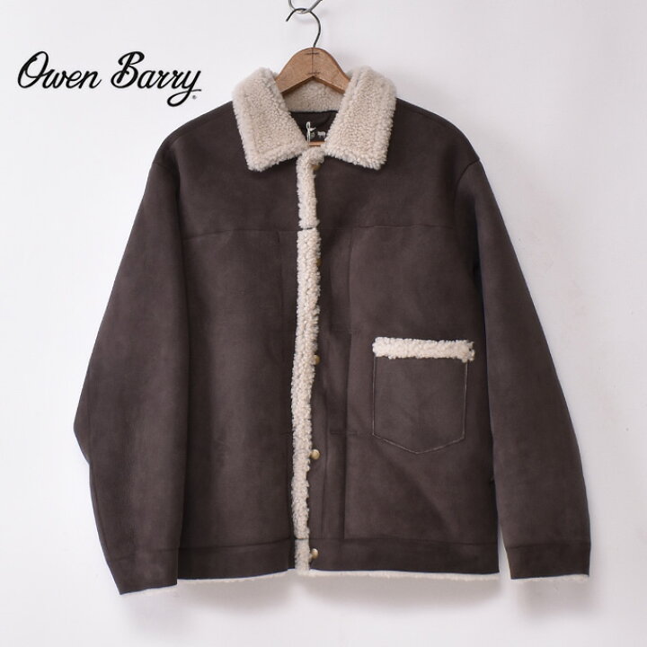 楽天市場】Owen Barry / THEO MERINO SHEEPSKIN MOUTON JACKET / KIMBO 
