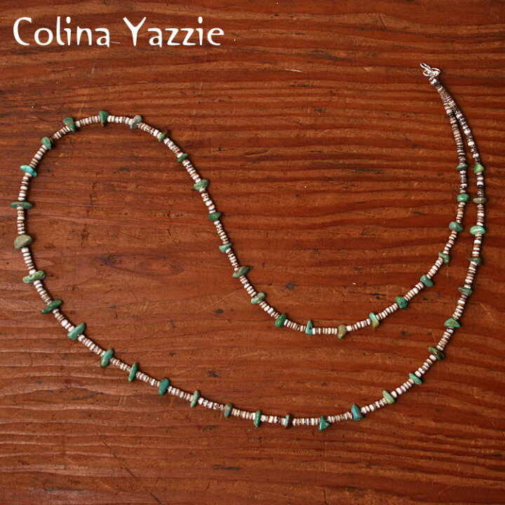 楽天市場】Colina Yazzie / Nugget Necklace / TURQUOISE 