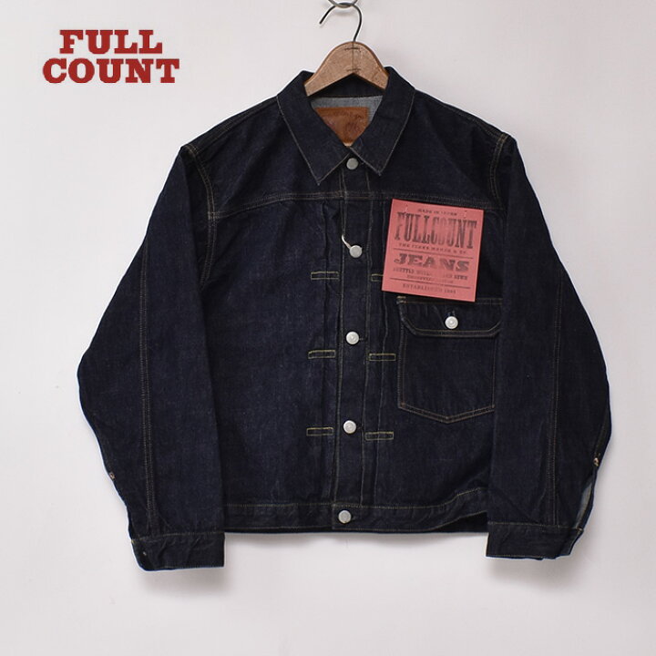 楽天市場】FULLCOUNT / 2107W-20 Type 1 Denim Jacket 13.7oz / INDIGO 
