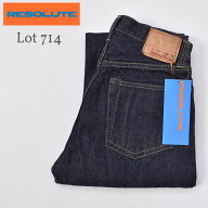 RESOLUTE / Lot 714 great war model JEANS / ONE WASHリゾルト / 714 大戦モデル ジーンズ ジーパン デ…