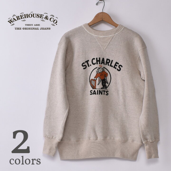 楽天市場】【WARE HOUSE】ウエアハウスST.CHARLES（Lot 403）CREW NECK 