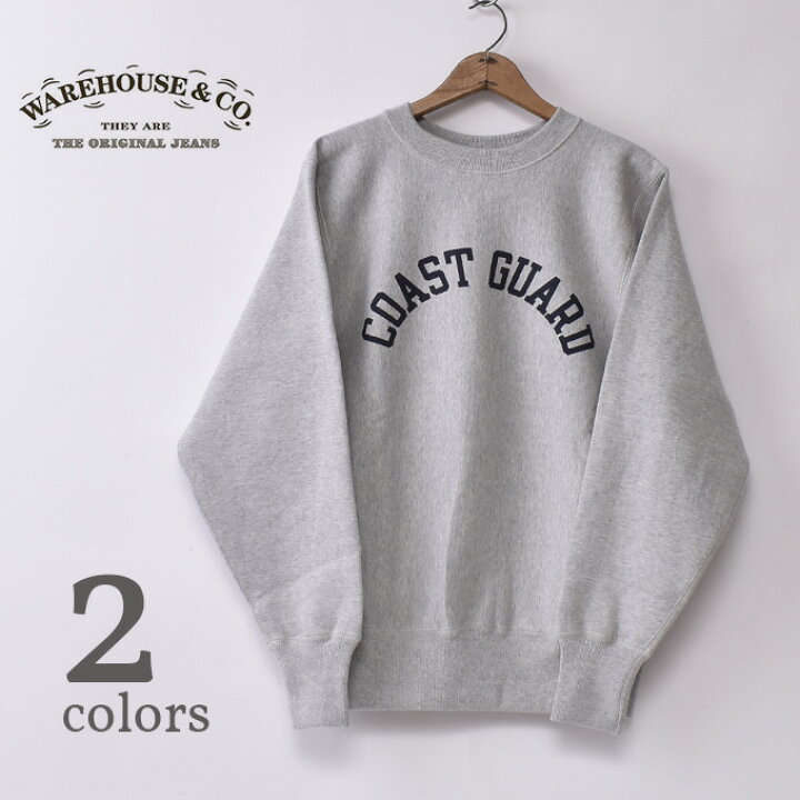楽天市場】WARE HOUSE / Lot 483 COAST GUARD CREW NECK SWEAT SHIRTS 