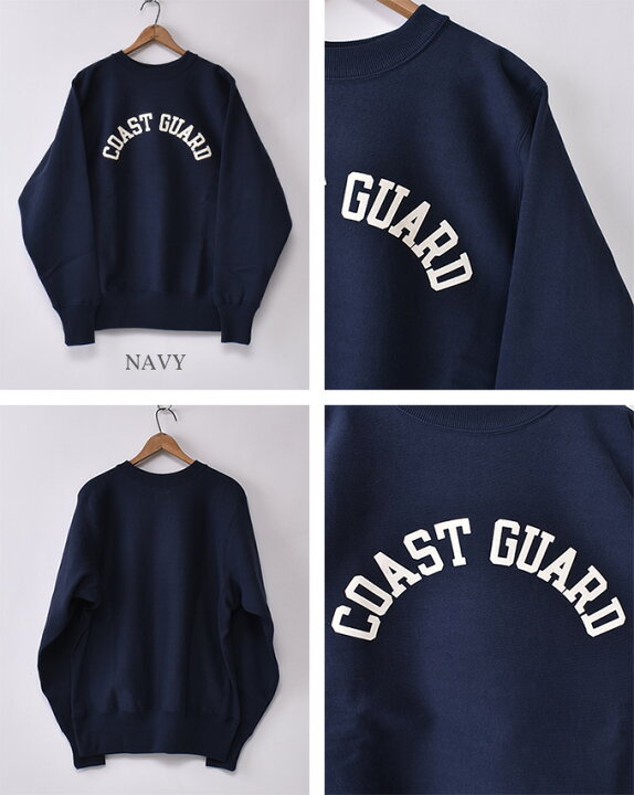 楽天市場】WARE HOUSE / Lot 483 COAST GUARD CREW NECK SWEAT SHIRTS 