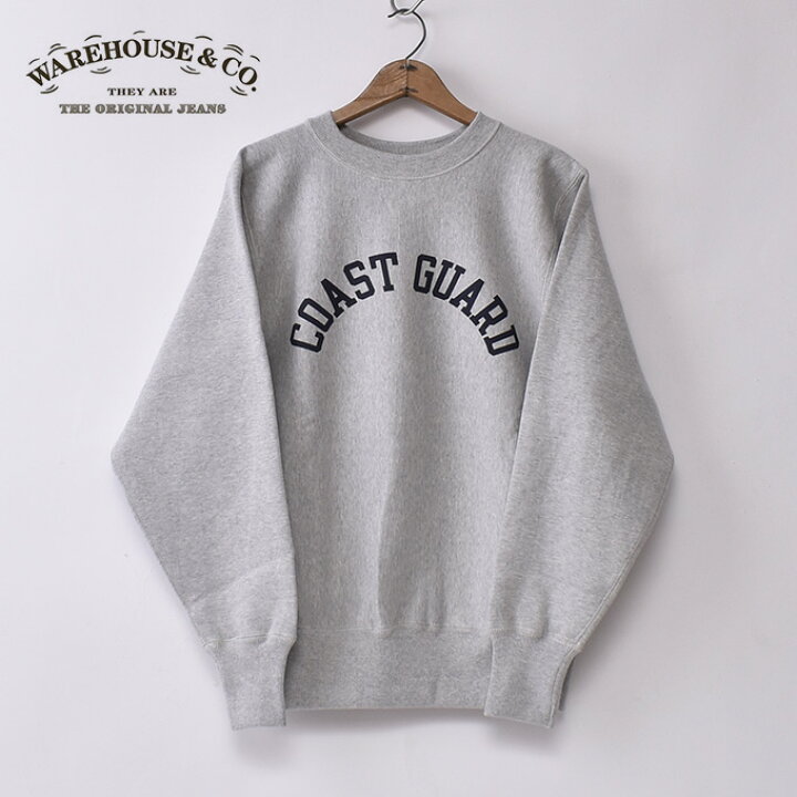 楽天市場】WARE HOUSE / Lot 483 COAST GUARD CREW NECK SWEAT SHIRTS 
