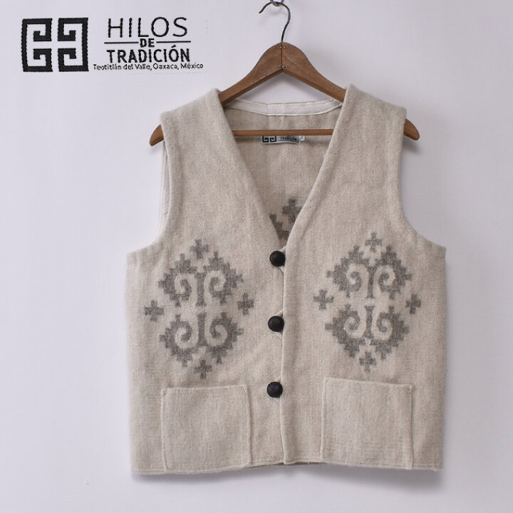 楽天市場】OAXACA RUG VEST オアハカ ラグ ベスト【HILOS de Tradicion 
