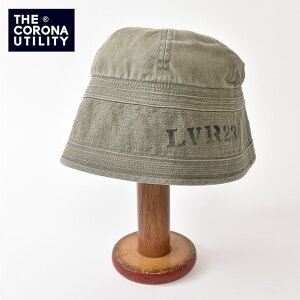 THE CORONA UTILITY / CA010-25-04 NAVY HAT / Olive green w/ Bio-wash�R���i���[�e�B���e�B / �l�C�r�[ �n�b�g / �I���[�u�O���[�� �o�C�I�E�H�b�V��[�l�R�|�X�Ή�]