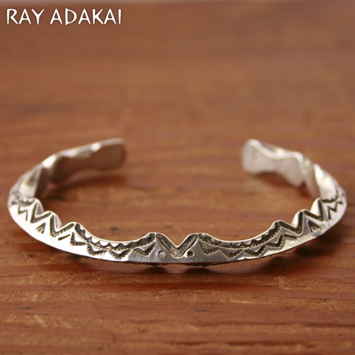 楽天市場】ナバホ族【RAY ADAKAI】レイアダカイZigzag Bracelet 