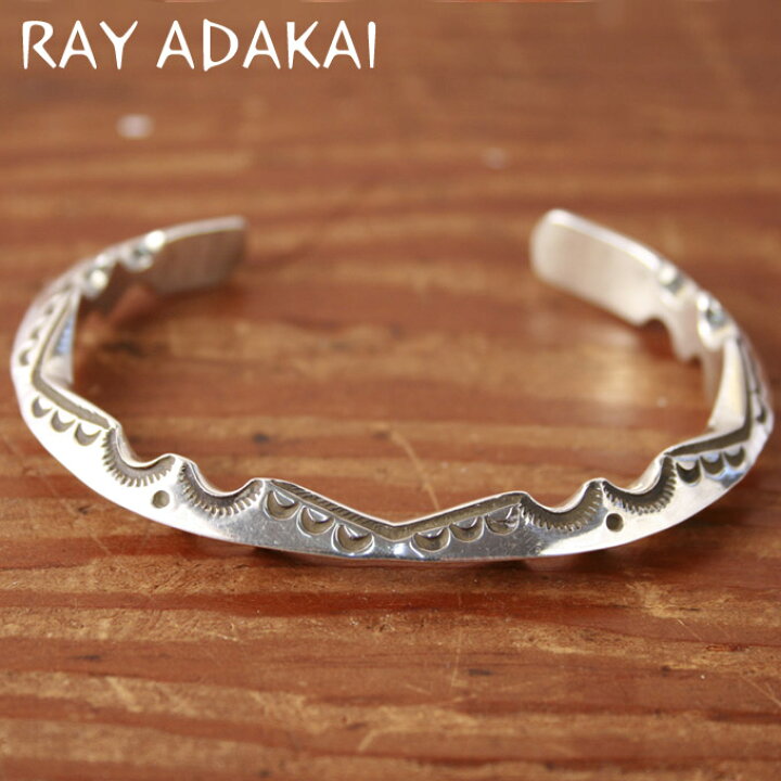 楽天市場】ナバホ族【RAY ADAKAI】レイアダカイZigzag Bracelet 