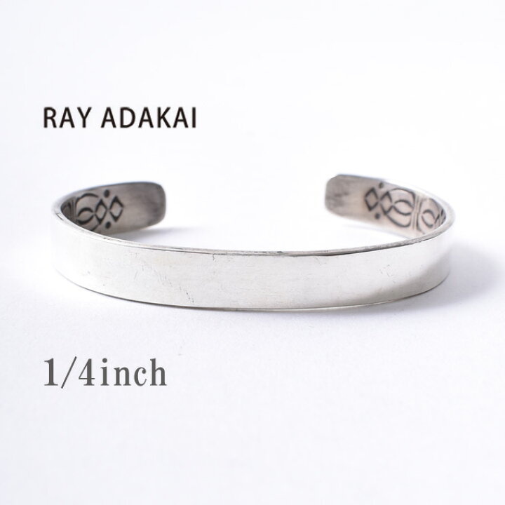 楽天市場】ナバホ族【RAY ADAKAI】レイアダカイDouble Stamp Bracelet 