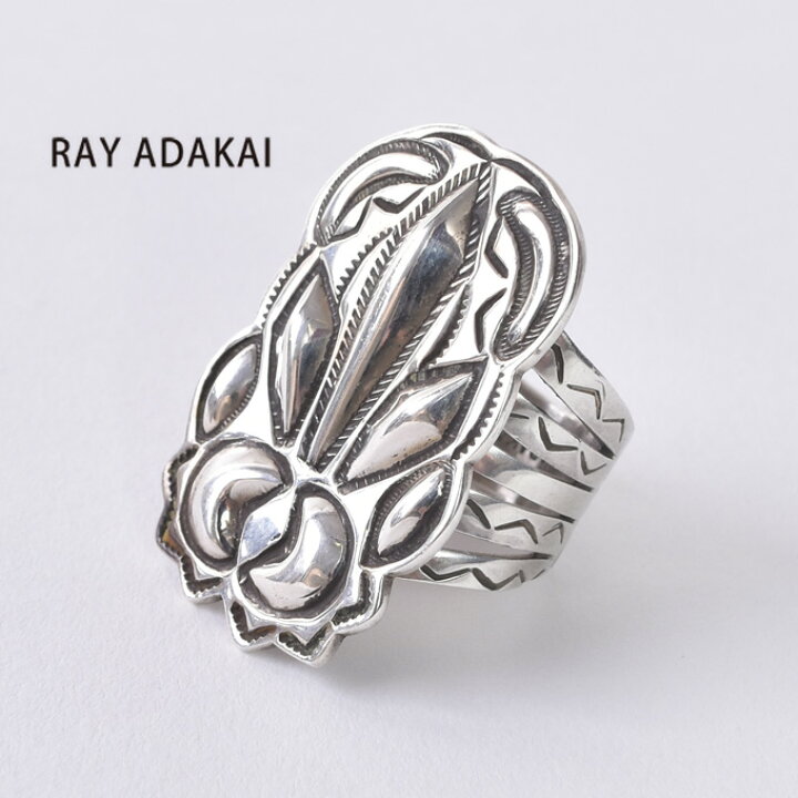 RAY ADAKAIレイアダカイ シルバーリング インディアンジュエリー 19号 