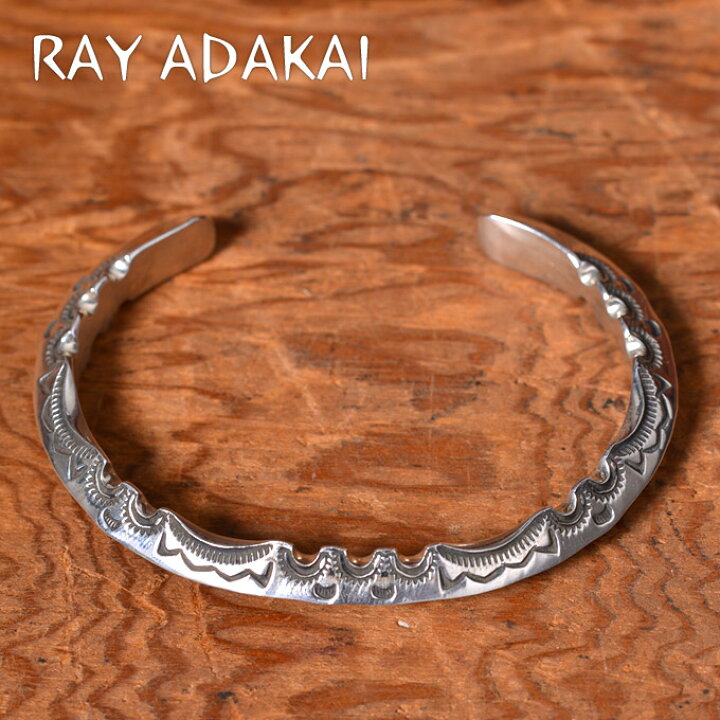 楽天市場】ナバホ族【RAY ADAKAI】レイアダカイZigzag Bracelet 