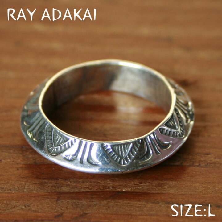 楽天市場】ナバホ族【RAY ADAKAI】レイアダカイTriangle Ring Straight 