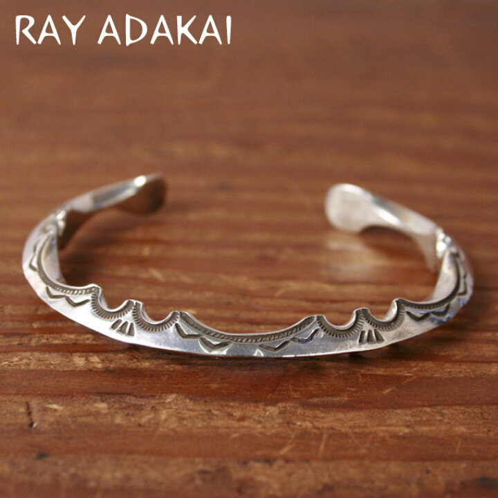 楽天市場】ナバホ族【RAY ADAKAI】レイアダカイZigzag Bracelet 