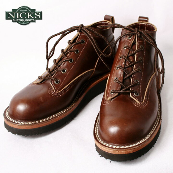 楽天市場】Made in USA【NICKS BOOTS】ニックスブーツ4inch LACE TO 