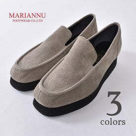 【MARIANNU for LOCALINA】マリアンヌフォーロカリナマリアンヌ製靴 WM105 slip onスリッポン全3色《S-60》